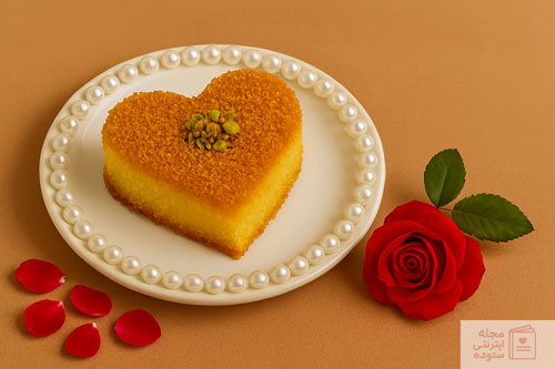 کیک شنی خانگی با بافت نرم و اسفنجی