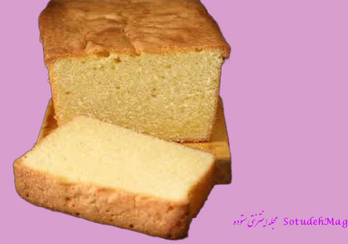 طرز تهیه ی کیک وانیلی ساده بدون فر