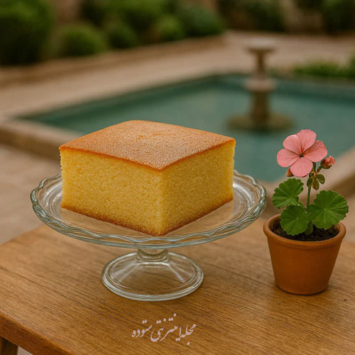 کیک کاستلا با روش پخت آسان