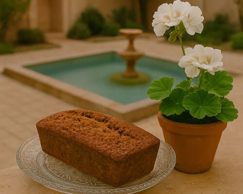 کیک موز و خرما مقوی و رژیمی