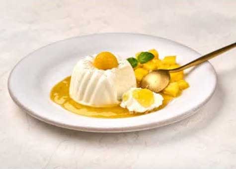 طرز تهیه پاناکوتا ساده با خامه و ژلاتین