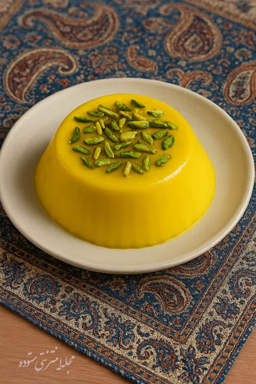 طرز تهیه پاناکوتا ساده با خامه و ژلاتین