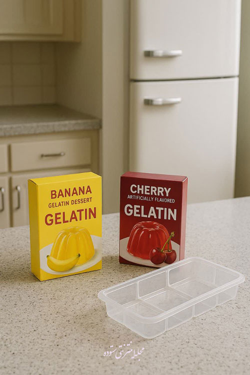 طرز تهیه ژله رولی ساده و خوشمزه در خانه