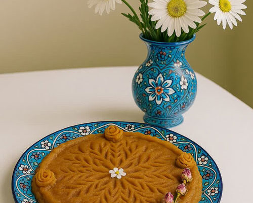 طرز تهیه حلوا سنتی با آرد گندم