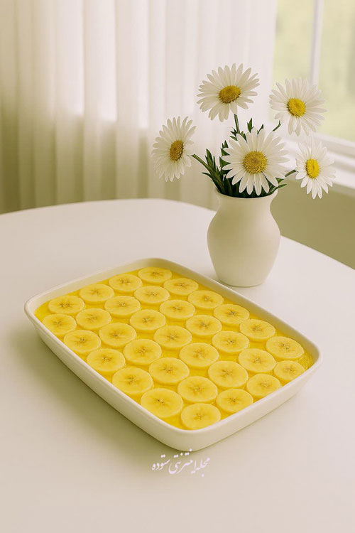 طرز تهیه دسر روکر موز خانگی ساده و رژیمی