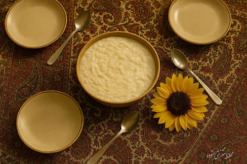 طرز تهیه شیر برنج سنتی خوشمزه