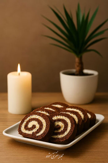 آموزش مرحله به مرحله رولت یخچالی