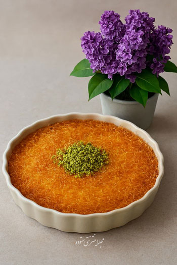 طرز تهیه کنافه در خانه