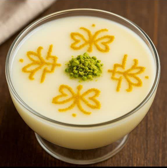 طرز تهیه دسر مشکوفی خوشمزه با شیر و نشاسته