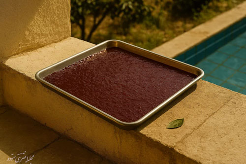 طرز تهیه لواشک آلو بدون مواد نگهدارنده