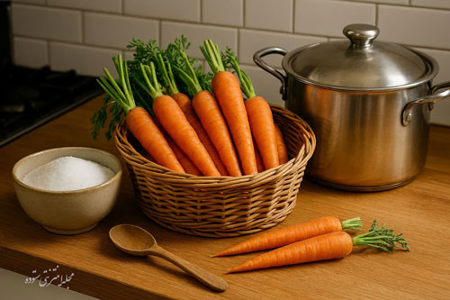 طرز تهیه مربا هویج خانگی خوش‌عطر