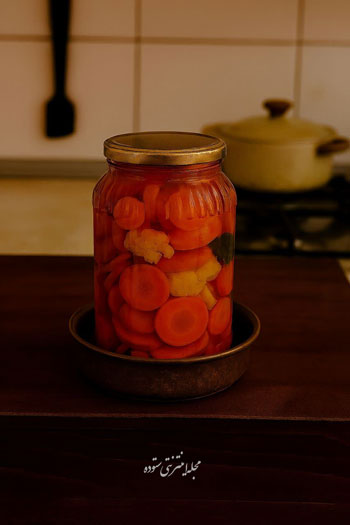 طرز تهیه ترشی هویج خانگی ترد و خوشمزه