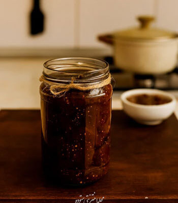 طرز تهیه مربای انجیر خانگی با ماندگاری بالا و بدون شکرک