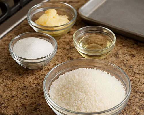 طرز تهیه شیرینی نارگیلی نرم و خوشمزه در خانه