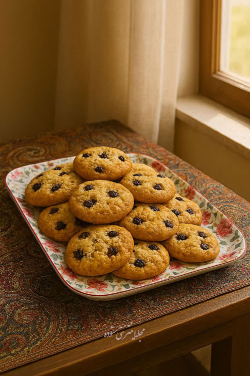 طرز تهیه شیرینی کشمشی خانگی ساده و خوشمزه