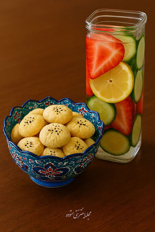 طرز تهیه شیرینی برنجی خانگی خوشمزه و مجلسی