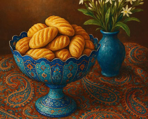 طرز تهیه شیرینی سپه سالاری خانگی مجلسی با بافت نرم