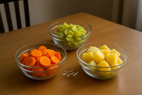 دستور پخت سالم با بخارپز و کمترین روغن برای حفظ سلامتی