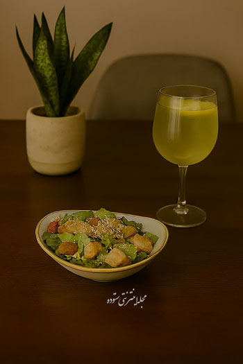 طرز تهیه سالاد سزار خانگی با سس مخصوص رستورانی