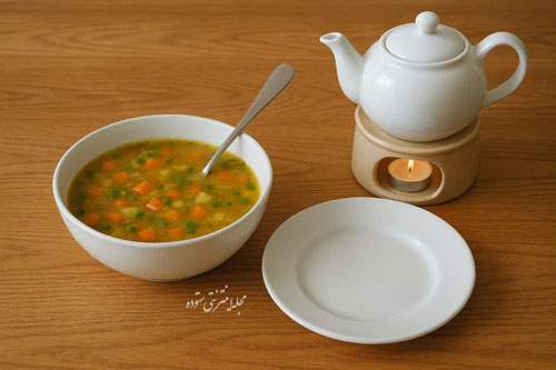 طرز تهیه سوپ سبزیجات رژیمی برای کاهش وزن