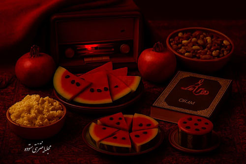 ایده‌های تزیین میز یلدا