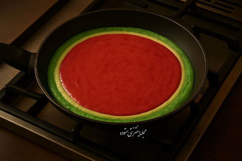 کیک یلدایی بدون فر