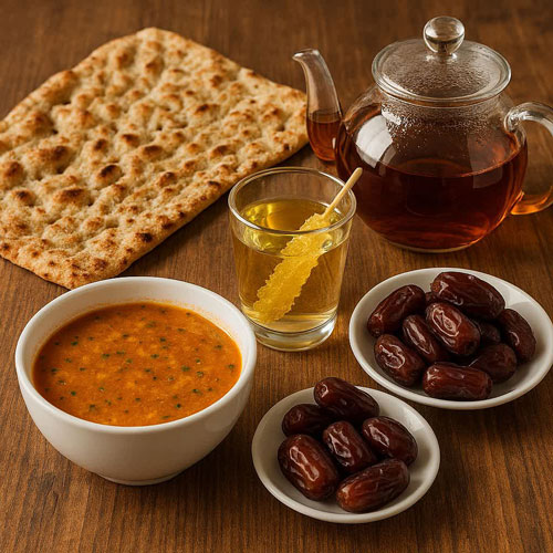 غذای سبک برای افطار